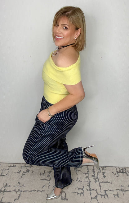 Riley Top In Yellow