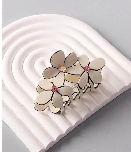 Floral Statement Hair Clip