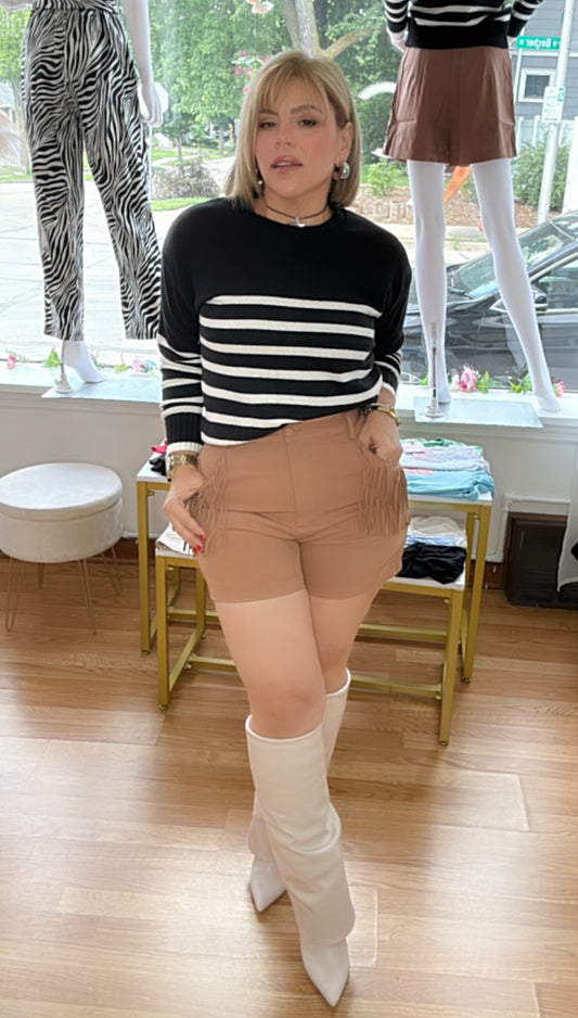 The Isabella Striped Sweater