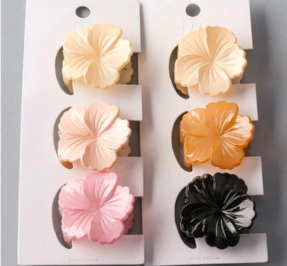 Blossom Flower Claw Clip Set