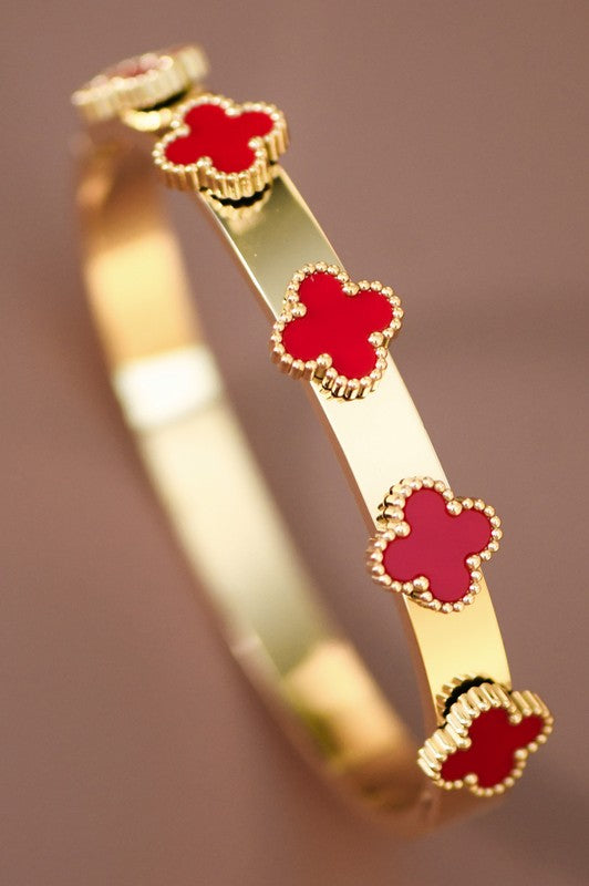 18K Non-Tarnish Stainless Steel Bangle