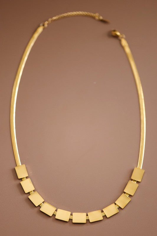 18K Non-Tarnish Stainless Steel Chain Necklace