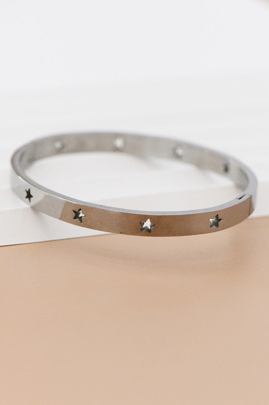 Waterproof Non-Tarnish Stainless Steel Bangle