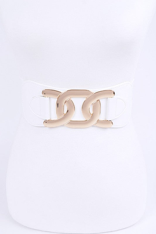 Elastic Belts With Snap Closure